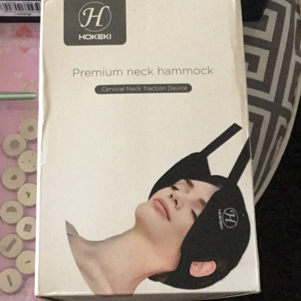 Premium Neck Hammock ~ Cervical neck traction device ~ muscle, Tension, stress